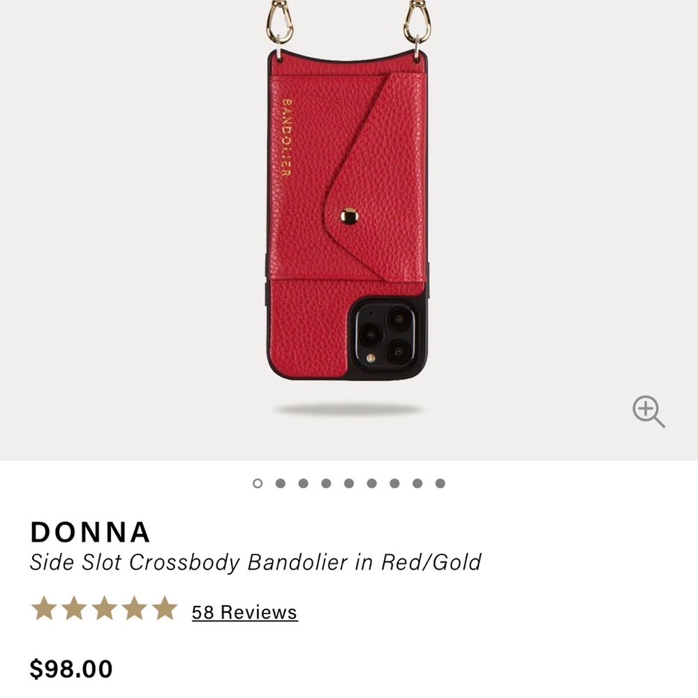 Bandolier New, Unused, dust bag included.